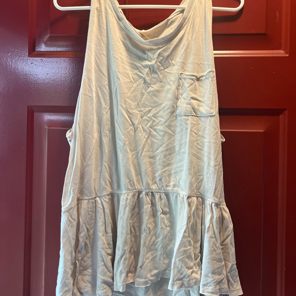 American Eagle Peplum Tank